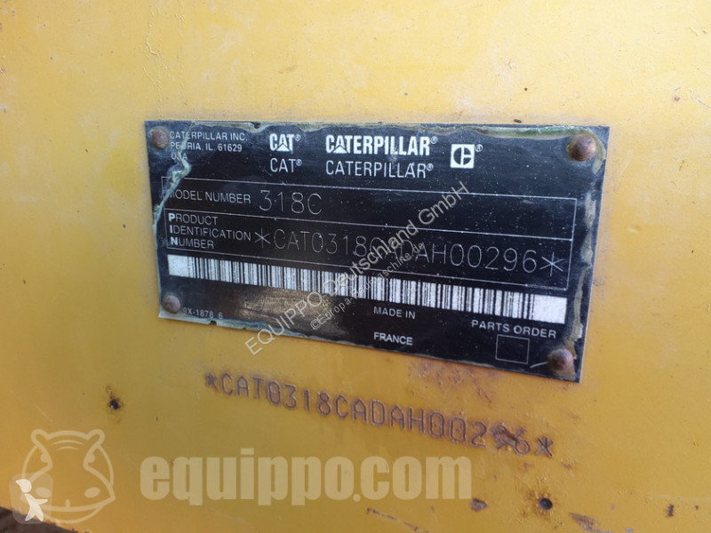 Gebrauchter Caterpillar 318C Kettenbagger - Photo 6