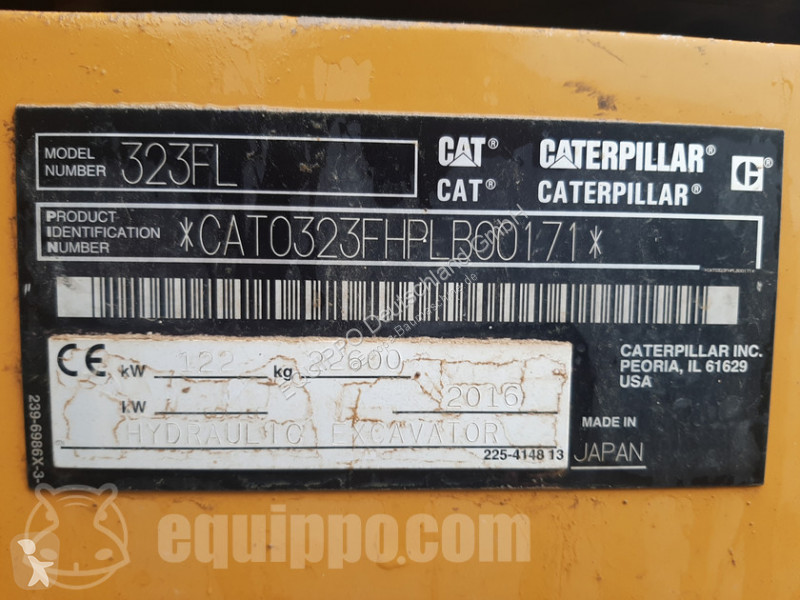 Gebrauchter Caterpillar 323F L Kettenbagger - Photo 5