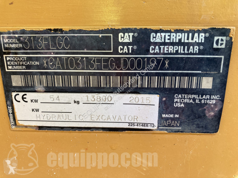 Gebrauchter Caterpillar Kettenbagger 313F L GC - Photo 5