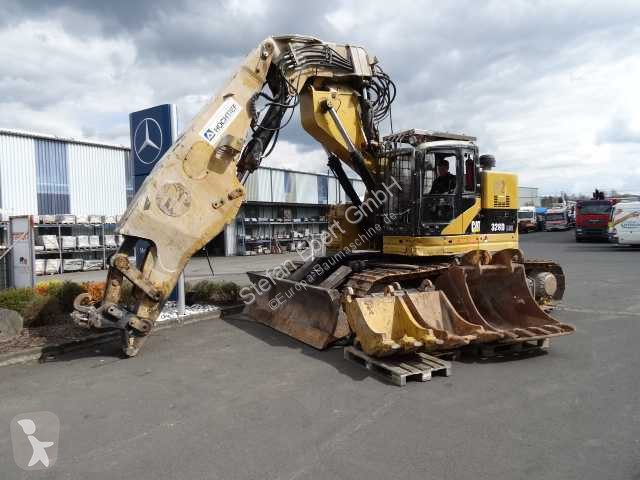 Gebrauchter Caterpillar Kettenbagger 328 D LCR / Tunnelbagger / tunneling / 3x Loffel