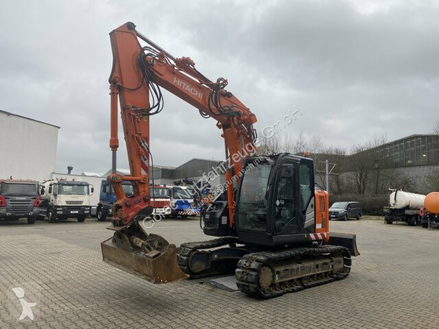 Gebrauchter Hitachi Kettenbagger ZX135US-5B Kettenbagger Gummi - Photo 2