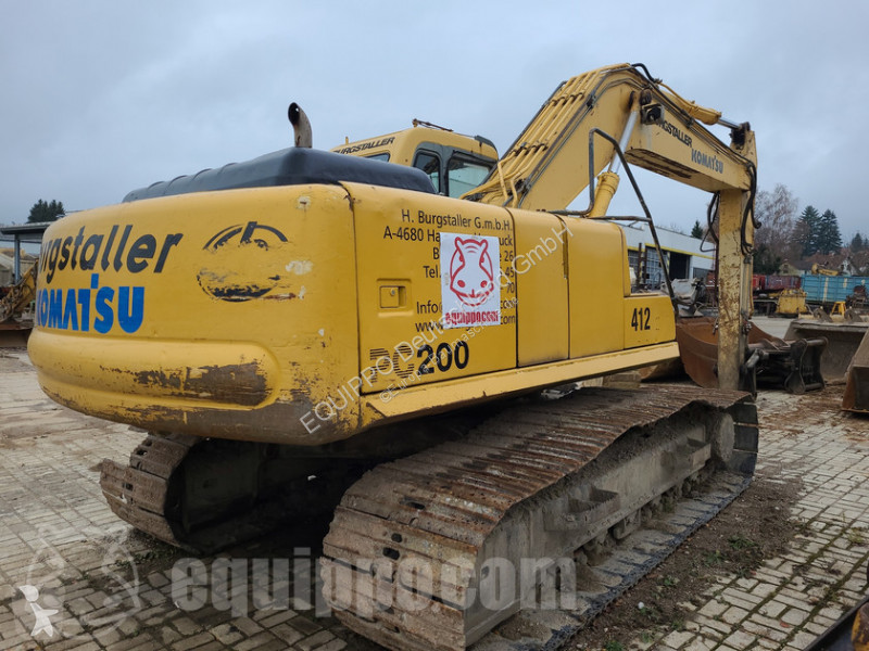 Gebrauchter Komatsu PC200-6 Kettenbagger - Photo 10