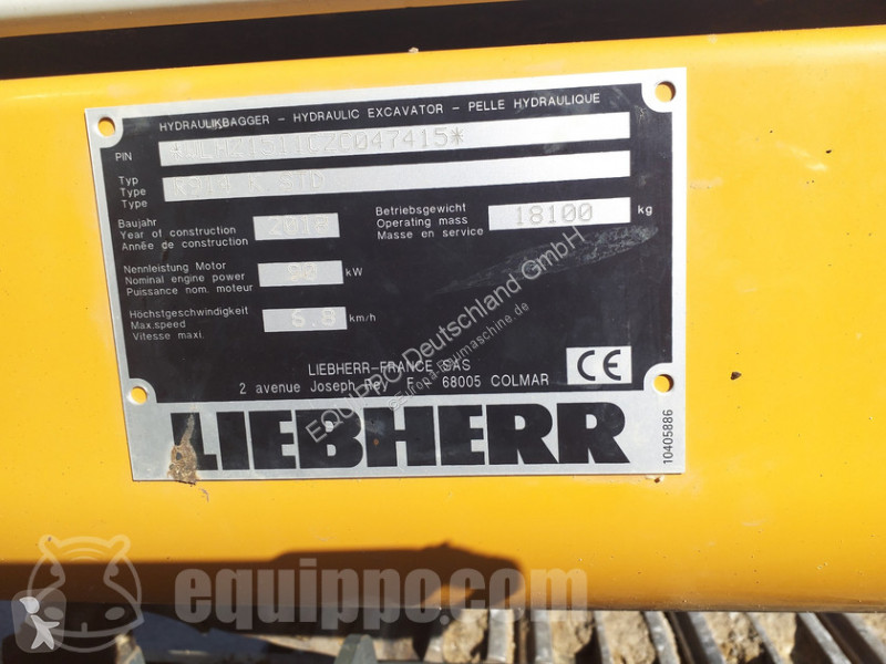 Gebrauchter Liebherr Kettenbagger R914K STD - Photo 5